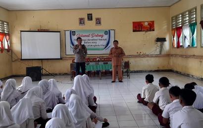 Kapolsek Padang Jaya, Sosialisasi  Kepada Siswa-Siwi SMPN 28 Bengkulu Utara
