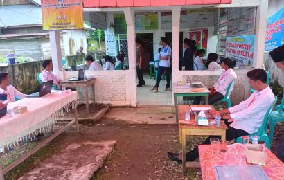 Kapolsek Kedurang Hadiri Seleksi Uji Kompetensi Calon Perangkat Desa Penindaian Kecamatan Kedurang Ilir   