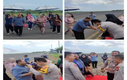 Wakapolda Bengkulu yang Baru Tiba di Bengkulu