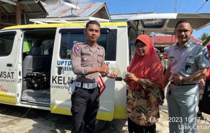 Sat Lantas Polres BS, Laksanakan Pelayanan Samsat Keliling di Kecamatan Pino
