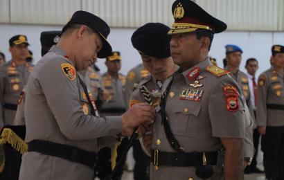 Kapolda Bengkulu Lantik Brigjen Pol Agus Salim Jadi Wakapolda Bengkulu