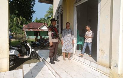 Jaga Kondusifitas Saat Ibadah Minggu, Polsek Pino Raya Lakukan Pengamanan di GMII Napal Melintang