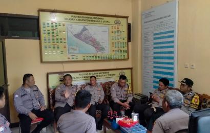 Tingkatkan Kinerja, Sat Binmas Polres Bengkulu Utara Laksanakan Anev Mingguan