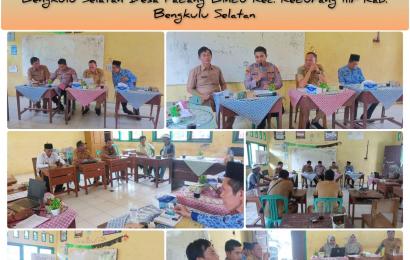Kapolsek Kedurang Hadiri Pemecahan Masalah Pembahasan Status Tanah Bangunan SD Negeri 61 BS