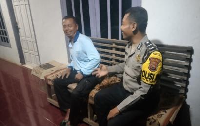 Polisi RW Polsek Padang Jaya, Gelar Silaturahmi Kamtibmas