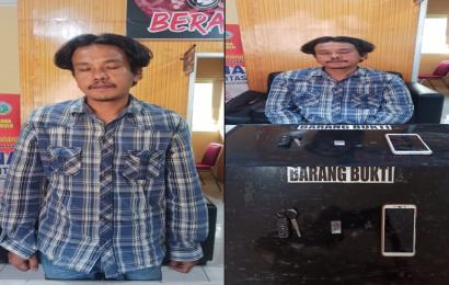 Satres Narkoba Polresta Bengkulu Tangkap Pria Simpan Sabu