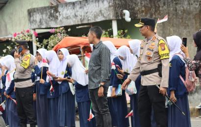 Polres Kepahiang Bersama TNI Sinergi Pengamanan Kunjungan Presiden RI