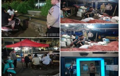 Tingkatkan Upaya Pencegahan Tindak Pidana di Wilayah Hukum, Polsek Ratu Samban Gelar Patroli