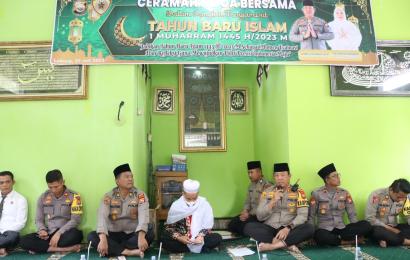 Tahun Baru Islam, Kapolres Lebong Undang Ustaz Berikan Penguatan Spiritualitas Anggota