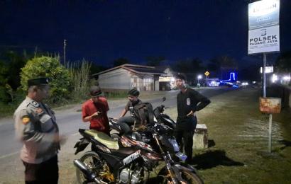 Polsek Padang Jaya Tingkatkan Patroli Dialogis dan Imbauan Kamseltibcar