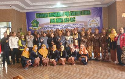 Kabag Log Polres Lebong Hadiri Pelantikan Pengurus PMJB Lebong