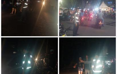Tim UKL Polresta Bengkulu, Patroli KRYD Cegah Tindak Kejahatan Diseputaran Festival Tabut