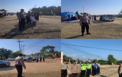 Tabligh Akbar di Masjid Merah Putih, Polresta Bengkulu Turunkan Personel Lakukan Pengamanan