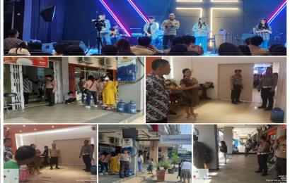 Ibadah Minggu Umat Kristiani, Polsek Ratu Samban Berikan Pengaman di Gereja GBI Sariwangi Suprapto