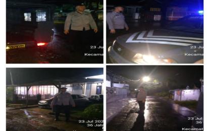 Antisipasi Gangguan Kamtibmas, Polsek Ratu Agung Patroli Rutin di Wilayah Hukum