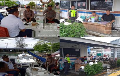 Patroli Siang, Polsek KSKP Pulau Baai Ingatkan Warga Untuk Waspada Terhadap Tindak Pidana