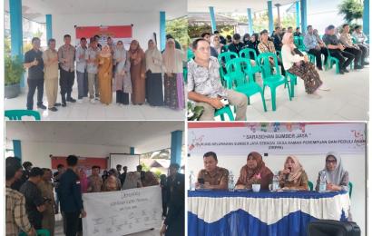 Bhabinkamtibmas Kelurahan Sumber Jaya Hadiri Kegiatan Hari Anak Nasional