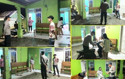 Patroli Dialogis, Polsek Selebar Sambangi Kost-Kostan dan Pemukiman Penduduk Sampaikan Imbauan Kamtibmas