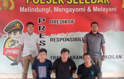 Keroyok Mahasiswa, 3 Sopir ini Ditangkap Polsek Selebar