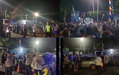 Polresta Bengkulu dan Polsek Teluk Segara Laksanakan Giat Pengamanan dan Pengaturan Lalin Kegiatan Menjarah Malam ke 2 Festival Tabut 2023