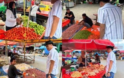 Deteksi Dini Harga Bahan Pokok di Pasar, Polresta Bengkulu Lakukan Monitoring