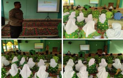 Meminimalisir Kenakalan Remaja, Sat Binmas Polresta Bengkulu Lakukan Binluh di SMAN 03 Kota Bengkulu