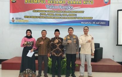 Perkuat Kambitmas, Polresta Kumpulkan Seluruh Elemen Masyarakat