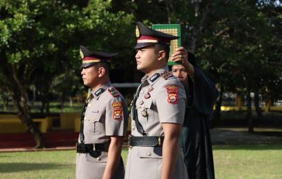 Sertijab, Iptu Riski Dwi Cahyo Resmi Jabat Kasat Reskrim Polres Lebong