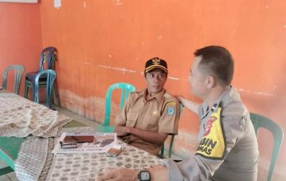 Jalin Koordinasi, Polsek Lais Kunjungi Sekretariat PPK Air Padang