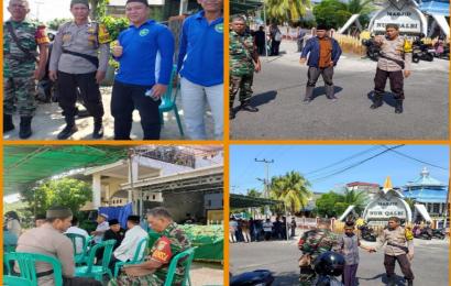 Sambang Duka di Kediaman Warga Binaan, Bhabinkamtibmas Polsek Gading Cempaka Gelar Pengaturan Lalin