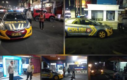 Patroli Malam, Polsek Ratu Samban Sasar Objek Vital dan Pusat Keramaian