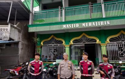 Polres Bengkulu Tengah Kerahkan Personel Pengamanan Ibadah Salat Jumat