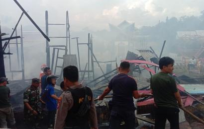 Asrama Putri Pesantren di Lebong Kebakaran