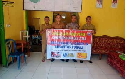 Berantas Pungutan Liar, Polsek Giri Mulya Gelar Sosialisasi Saber Pungli