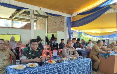 Polsek Lais Hadiri Pembukaan Turnamen Bola Volly di Desa Pal Tiga Puluh
