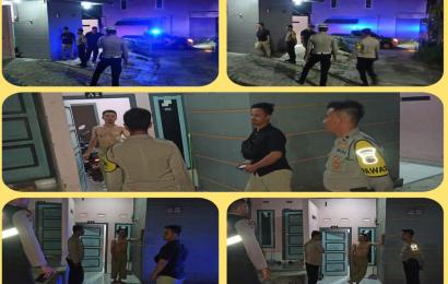 Polsek Teluk Segara Patroli Gabungan Bersama Polresta Bengkulu Berikan Imbaun Kamtibmas kepada Penghuni Kost-Kostan