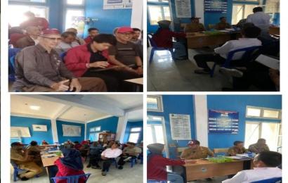 Bhabinkamtibmas Polsek Teluk Segara Hadiri Musyawarah Persiapan Perayaan HUT RI Ke 78