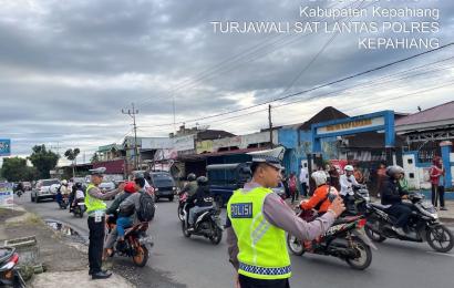 Strong Point Pagi, Wujud Nyata Pelayanan Satlantas Polres Kepahiang