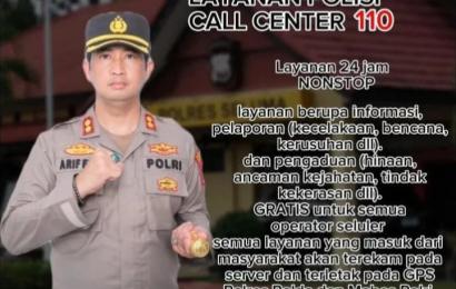 Kapolres Seluma: Sampaikan Informasi Penting ke Call Center 110