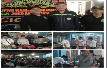 Hadiri Takziah Malam ke 3 di Rumah Warga Binaannya, Bentuk Empati Bhabinkamtibmas Selebar