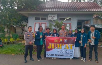 Polres BU Kembali Gelar Jumat Curhat Bersama Mahasiswa KKN