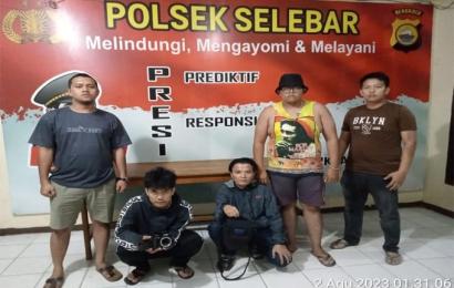 Sewa Kamera Malah Digadaikan, 2 Warga Kampung Melayu Ditangkap Polsek Selebar