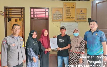Masih Saling Mencintai, Perkara KDRT dan Perselingkuhan di Lebong Didamaikan Bhabinkamtibmas