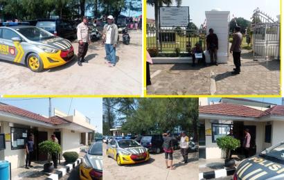 Polsek Ratu Samban Patroli di Tempat Wisata dan Penginapan