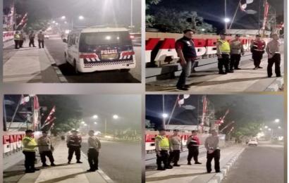 Pantau Giat Masyarakat, Kapolsek Gading Cempaka Bersama Personel Gelar Patroli