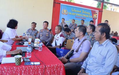 Polres Lebong Ikuti Audit Kinerja Itwasum Polri Tahap II di Polres Kepahiang