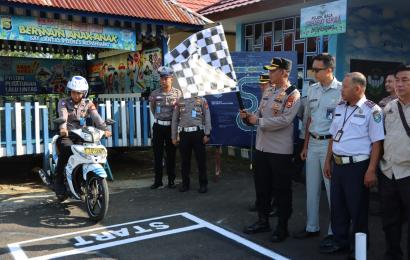 Satlantas Polres Kepahiang Sosialisasi Materi Ujian Praktik SIM Terbaru