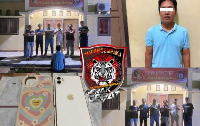 Sedang Mandi, Hp Iphone Mahasiswi Dicuri, Pelaku Ditangkap Polsek Gading Cempaka