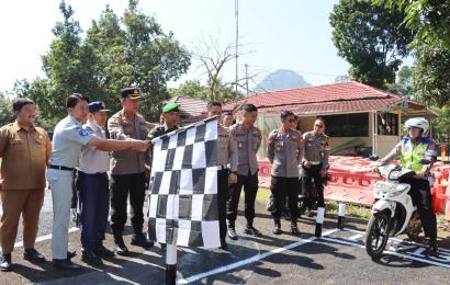 Kapolres Lebong Pimpin Kegiatan Sosialisasi Materi Ujian Praktek Penerbitan SIM Baru