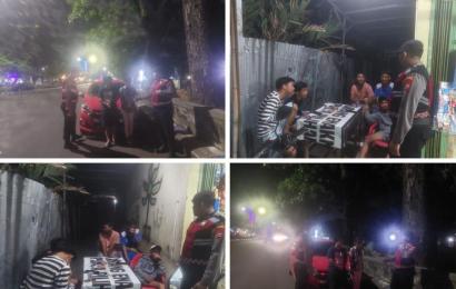 Sambangi Pemuda yang Nongkrong, Sat Samapta Patroli Dialogis Sampaikan Imbaun Kamtibmas 